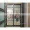hot selling aluminum frame double glass sliding stacking doors with grills for house villas hotel commercial