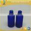 glass essential oil bottles with different color