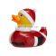Christmas Holiday Gift Sound Swimming Pool Mini Novelty Yellow Water Rubber Bath Ducks for Kids