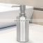 Stainless steel 304 Bottled Soap Dispensers Simple Design Liquid Soap Dispenser Matte Finishing Bathroom  Soap Dispenser