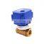 cwx-15q motorized brass ball valve electric actuator automatic water shut off valve