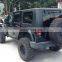 4x4 Rear license plate frame for Jeep Wrangler 2007+ car accessories license plate with light