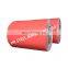 thermal insulation red colored alloy 1100 1060 aluminum 1.5mm roll coil