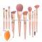 2022 New High quality Makeup Brushes Private Label 10 Pieces eye shadow brush set wholesale price factory provide