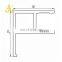 Shower Room Aluminum Profile Customized 6463 alloy Furniture Aluminium Profiles