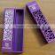2016 Rose Flower Chinese Purple Wedding Invitation Candy Box