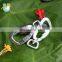 Super light spring carabiner hook for dog leashes, hiking carabiner,wholesale camping sling swivel carabiner