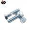 High Quality JINGHONG DIN933 Zinc Plated Hex Bolt Size
