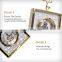 Elk Pearl Decorative Square Desk Table Clock
