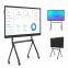 Android 11 4K IFP 40Points 75Inch Interactive Touch Display All-in-one Interactive flat panel for School and Office