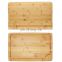 Biodegradable Eco-friendly Natural Multifunctional Vegetables Kitchen Extra Large Premium Bamboo Cutting Board Of 3 Set