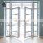 Pvc Grill White Indoor Outdoor French Glass casement Door