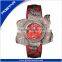 Fashion High Quality Brand Bright Genuine Leather Women Watch