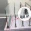 Hot sale fashion design high quality balcony aluminum u channel glass railing