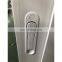 WEIKA plastic double sliding door white upvc slide doors With lock handle and invisible handle patio door