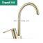 Stainless steel gold kitchen faucet brushed gold washbasin mixing kitchen hot and cold water faucet