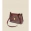 Stylish casual crossbody bag high quality oil wax leather bag for lady