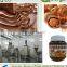 Hazelnut chocolate paste metal bottle filling line/peanut butter colloid mill/chocolate hazelnut spread