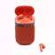 New Arrival 2 in 1 Outdoor Fabric Wireless Bluetooth Speaker with TWS True Stereo Wireless Earphone
