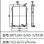 radiator Kobelco Excavator SK60-6 SK60-7 SK60-8 SK60C Radiator