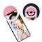 iSHINE Linterna Anular Portátil de Autorretrato con Clip para Teléfono, Encendible para Charm y Cámara de Portátil y Teléfono Móvil