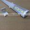 LED Profile with PC Cover Cabinet Wardrobe Profile LED Aluminum Channel