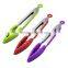 2-Piece Tong Set - 9" Salad Tongs / 12" Barbecue (BBQ) Tongs - Stainless Steel Food Tongs