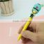Personalized souvenir plastic cartoon ball-point pen  custom lovely ball-point pen and gel pen