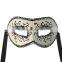 sexy eye mask with Halloween mask with large feather half face female costume party princess of Venice paper party eye mask