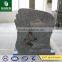 Natural headstone black granite best price