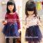 Floral Princess Dress 2015 Spring Collection Cartoon Pattern Children Girl Dress