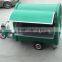 2016 Mobile green Fast Food Cart For Sales,Продается фургон для быстрого питания/уличный торговый киоск для еды,Три электрических продовольственных тележки
