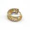 Earring, Fashion Jewelry Square Zircon Crystal Pave Setting Brass Earring, Earring Jewelry Wholesale T714