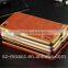 High Quality Aluminum Frame case cover for huawei honor 6 with Genuine leather back