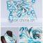 100% Silk Embroidered Shawls, dy Neck Scarf