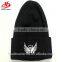 Wholesale custom cheap embroidery toque knitted beanie