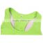Made in china dry fit bright color sports bra running yoga bra