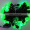 US EU 110V 220V yellow Warm white purple RGB led global string light fairy IP65 standard outdoor led ball string light