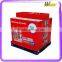 good quality supermarket chain store paper cardboard pallet display for daily necessities