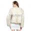 QD30987 Woman Winter 2016 Knitted Raccoon Fur Coat European Fashion Winter Coats