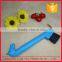 Custom design plastic horse clean brush massage for foot cleaning