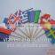 Paper printing toothpick flag