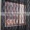 flocking voile windows curtain fabric