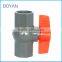 BOYAN taizhou huangyan PN10 octagonal round grey plastic pvc ball valve                        
                                                Quality Choice