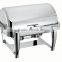 Chafing dishes with cover , serving dishes with stand