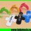 Wholesale mobile phone accessory silicone slap phone holder touch u phone stand