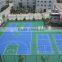 SPU paint sports court flooring material