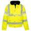 EN20471 high visibility fluorescent color reflective safety jacket