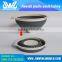 Food grade silicone foldable food strainer