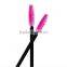 Makeup Brush , Sandistore 50pcs Disposble Eyelash Brush Mascara Wands Makeup Cosmetic Tool (Hot Pink)